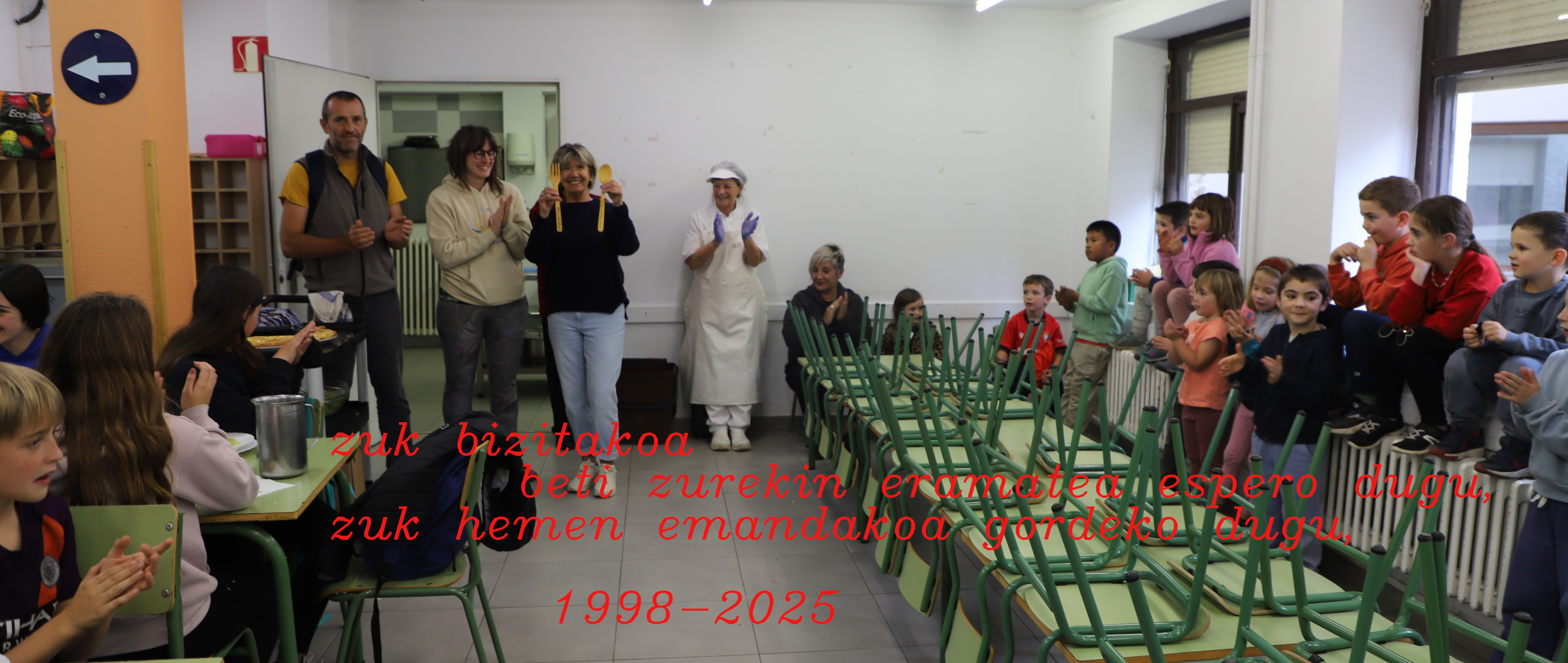 Cristina Esarteri agurra